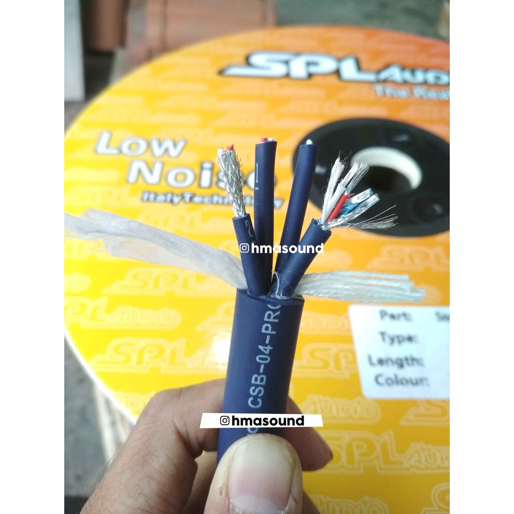 Kabel Snake SPL Audio CSB-04 Meteran / Ecer