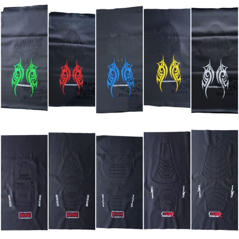 Cover jok/Sarung jok/Kulit jok motor pres/PRES BESAR KUPINGAN/ukuran 85x46 cm dan 91x46 cm