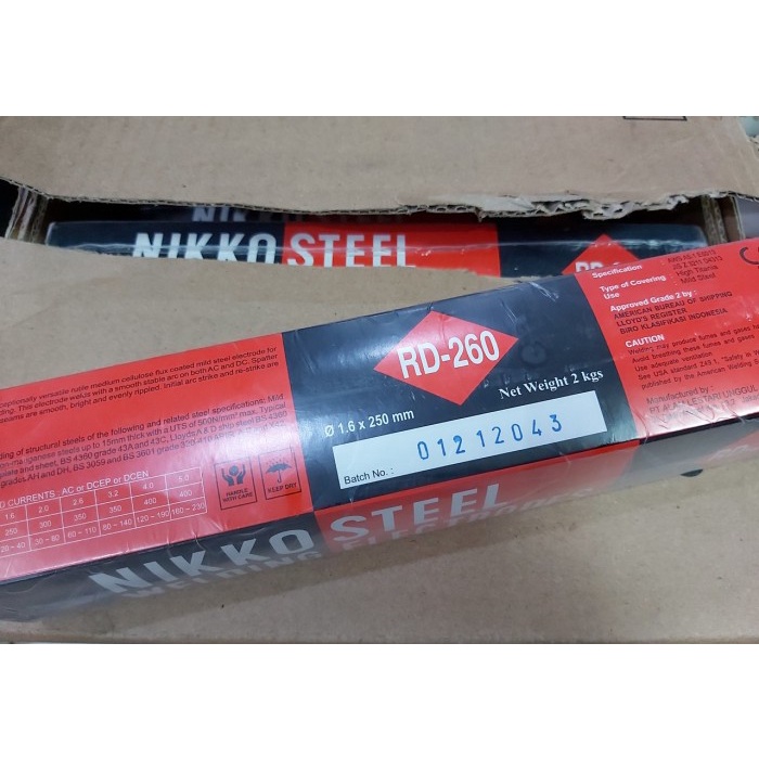 Kawat Las Nikko Steel Rd-260 1.6Mm