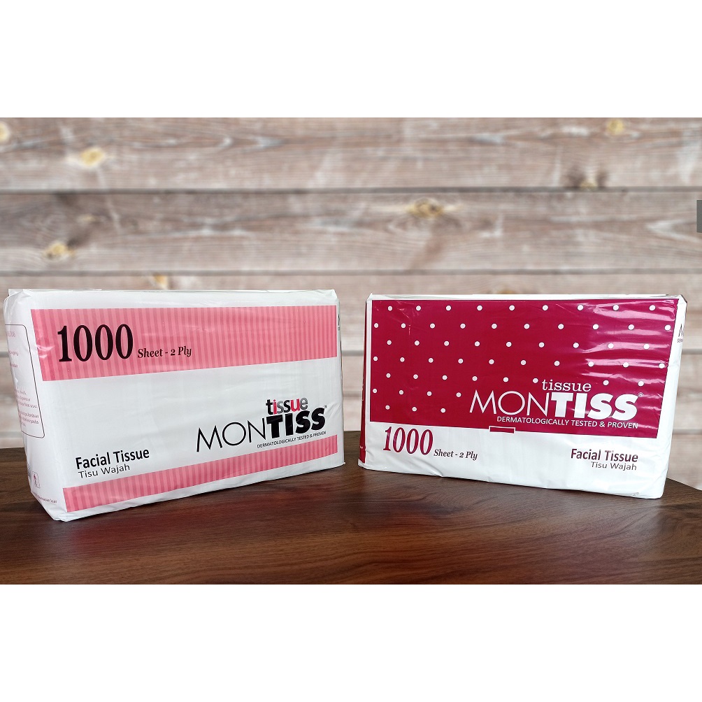 TISU MONTIS 1000 SHEETS 2 PLY