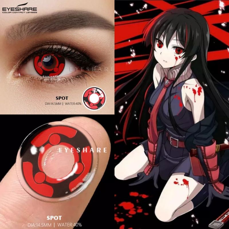 SOFTLENS COSPLAY ANIME NARUTO MADARA KAKASHI ITACHI