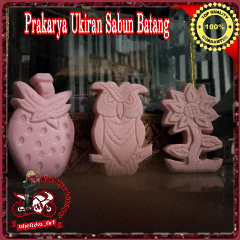 Paket Hemat Prakarya Kerajinan Ukir Sabun Batang
