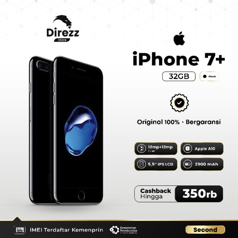 Iphone 7 plus 32gb second Inter | Ibox