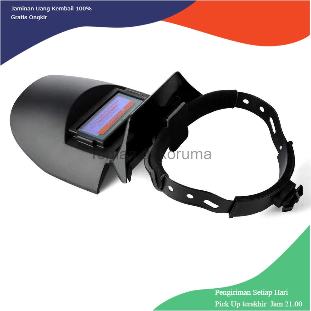 TD-PR2 TRUSOXIN Masker Las Auto Darkening Safety Mask Flat Flip - 5100B