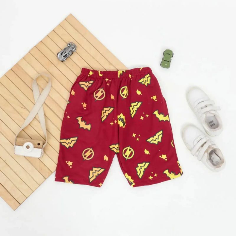 SHORT PANTS SUPER HERO BY MINI DOLPHIN(BRT1785)