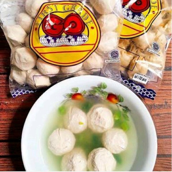 GO Bakso Ikan 500gr/Pentol go bakso ikan termurah terlaris