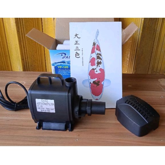 pompa kolam ikan koi pompa aquarium 3000lph cocok dengan  paket skimmer vacuum drain