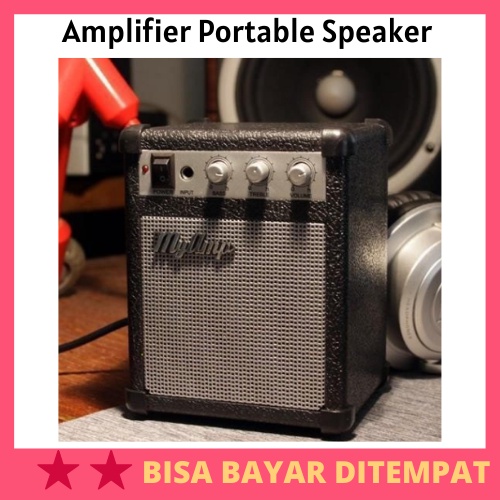 Classic Amplifier Portable Speaker - MP3 / Amplifier Speaker Spiker Aktif Pasif Mini Stereo Volume F