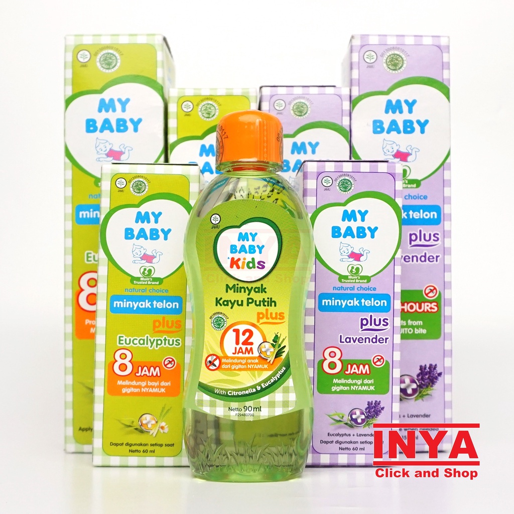 MINYAK TELON PLUS LAVENDER MY BABY 90ml - Bayi &amp; Anak