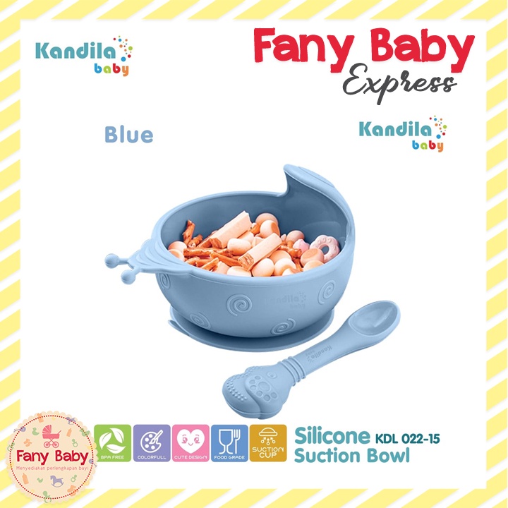 KANDILA BABY SILICONE SUCTION BOWL / KDL022-15