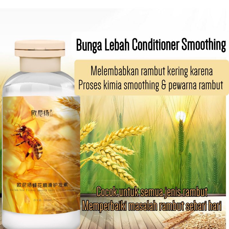 Bunga Lebah shampo conditioner shower gel 300ml  hair treatment Lae sa luay keratin spa mask