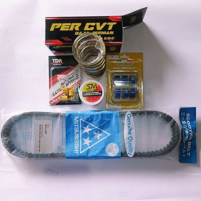 PAKET CVT NMAX N MAX VANBEL ROLLER PER CVT PER OTOMATIS STEMPET CVT