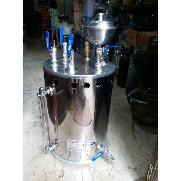 Boiler Setrika Uap 25 Liter 2 kepala setrika