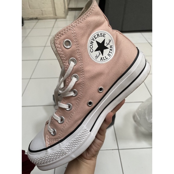 Converse Lift Platform Hi Pink Clay Original Authentic