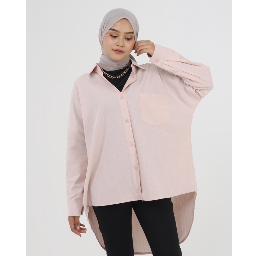 KEMEJA DIRA KATUN OXFORD PREMIUM SHIRT B623