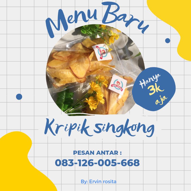 

KRIPIK SINGKONG