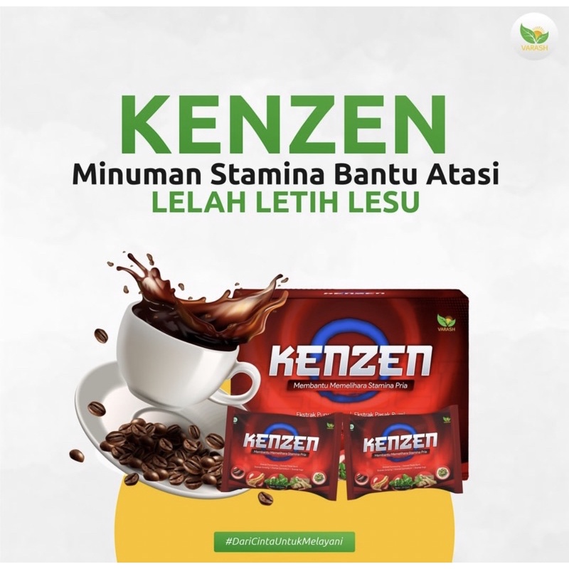 

minuman stamina kenzen | kopi stamina