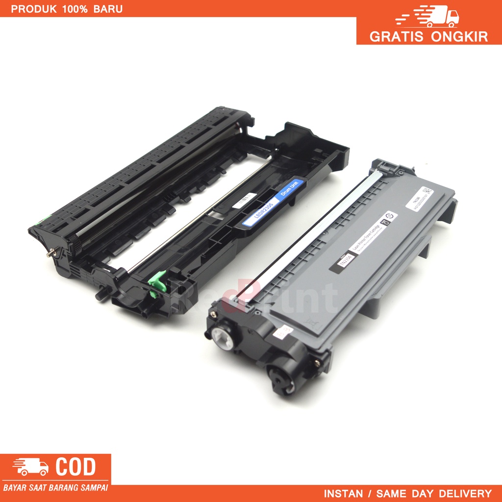 Satu set toner dan unit drum brother DCP-L2540DW / MFC-L2700D  L2700DW / L2740DW / HL-L2360DN / L2365DW