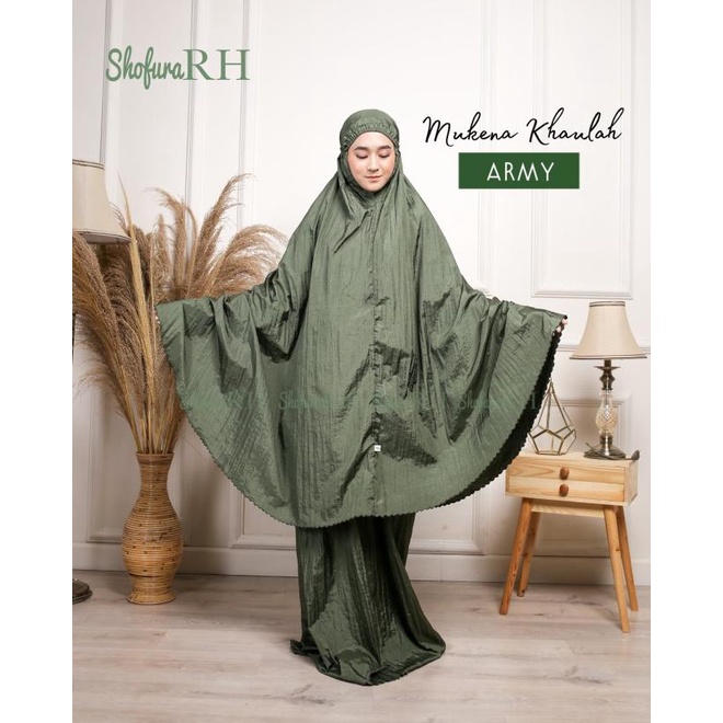 Mukena travelling Parasut Premium ShofuraRH - Putih