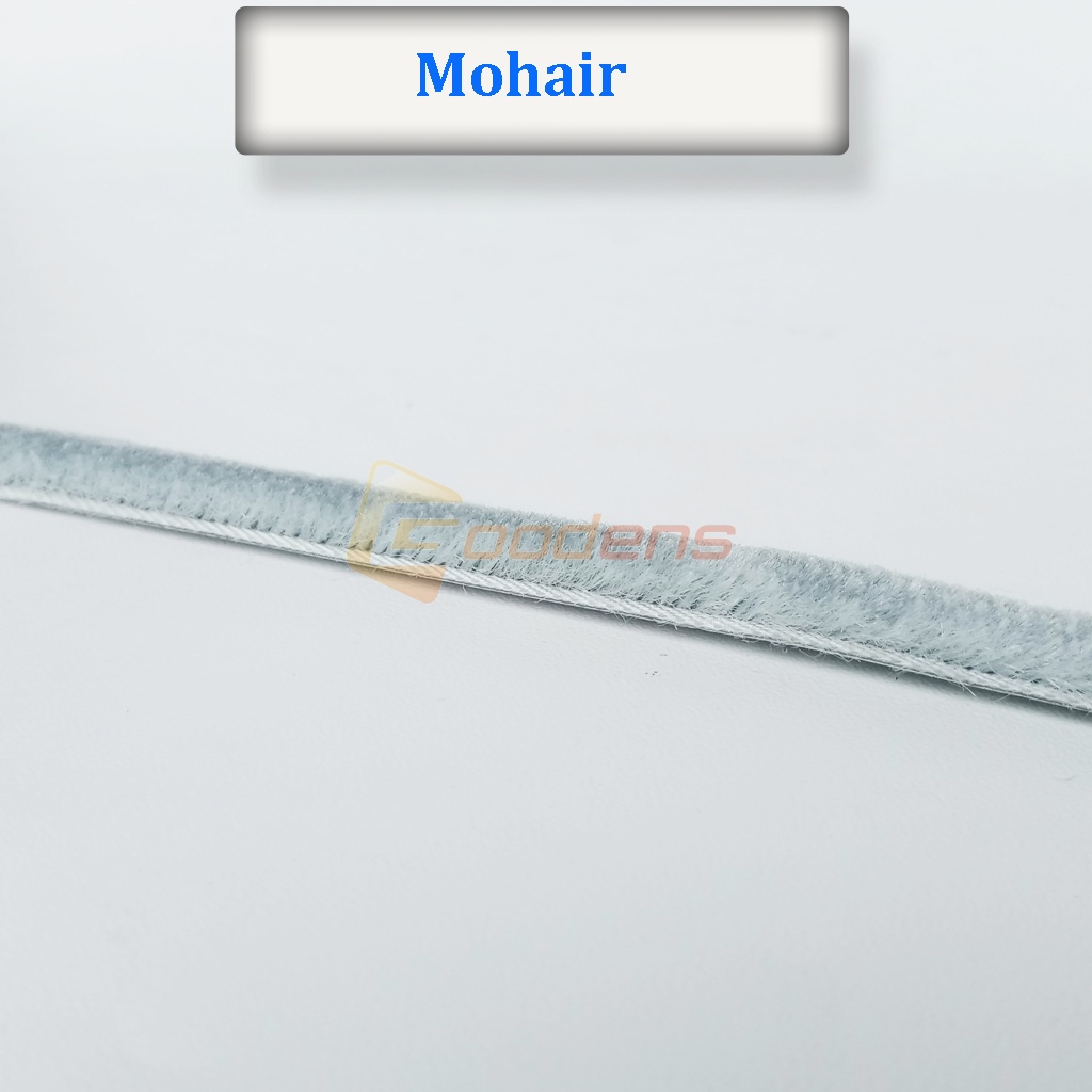 Mohair Moher Kecil Penutup Celah Pintu Jendela Panjang 10m