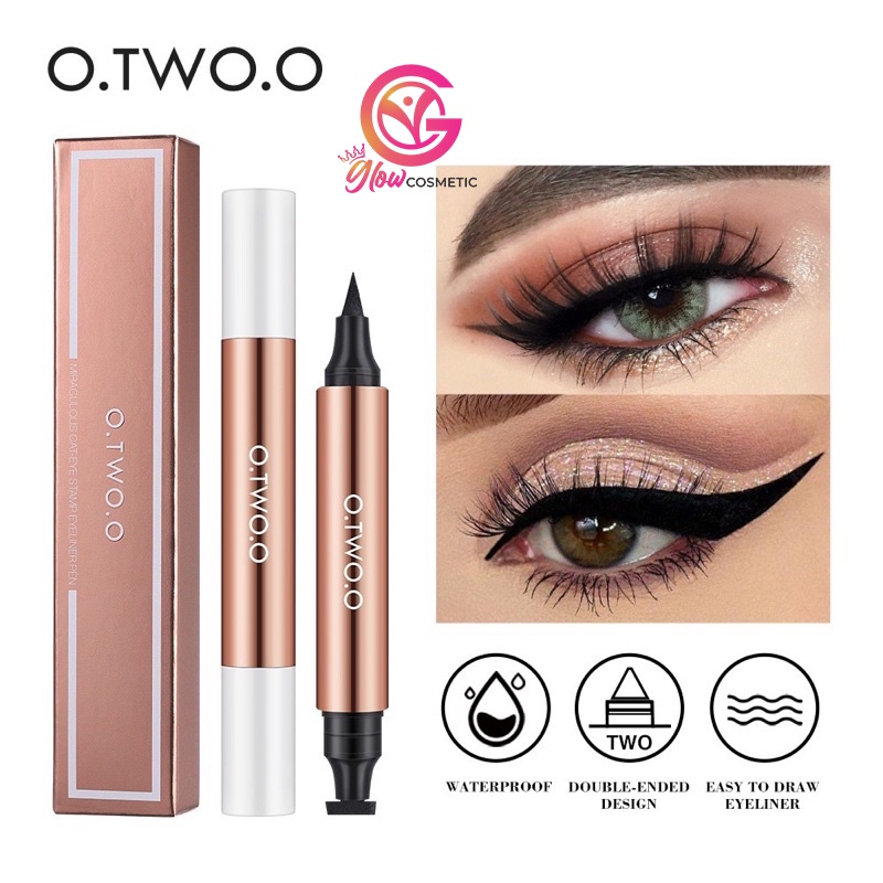 O.TWO.O MIRACULOUS CAT-EYE STAMP EYELINER PEN