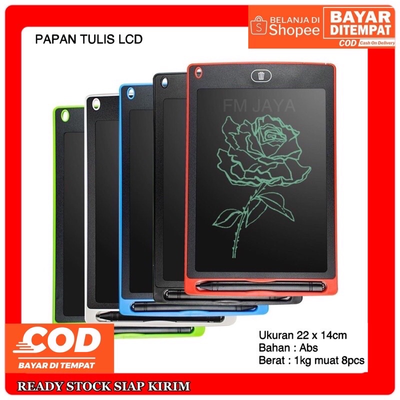 

PAPAN TULIS LCD || LCD DRAWING WRITING TABLET ANAK DAN DEWASA