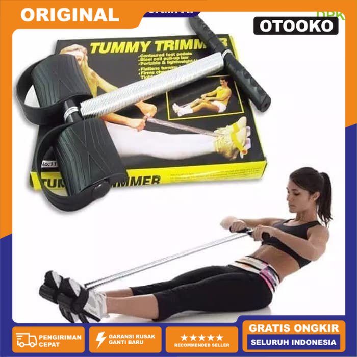 Tummy trimmer Alat Olahraga Rumah Fitness Pembakar Lemak Pedal Per 13J