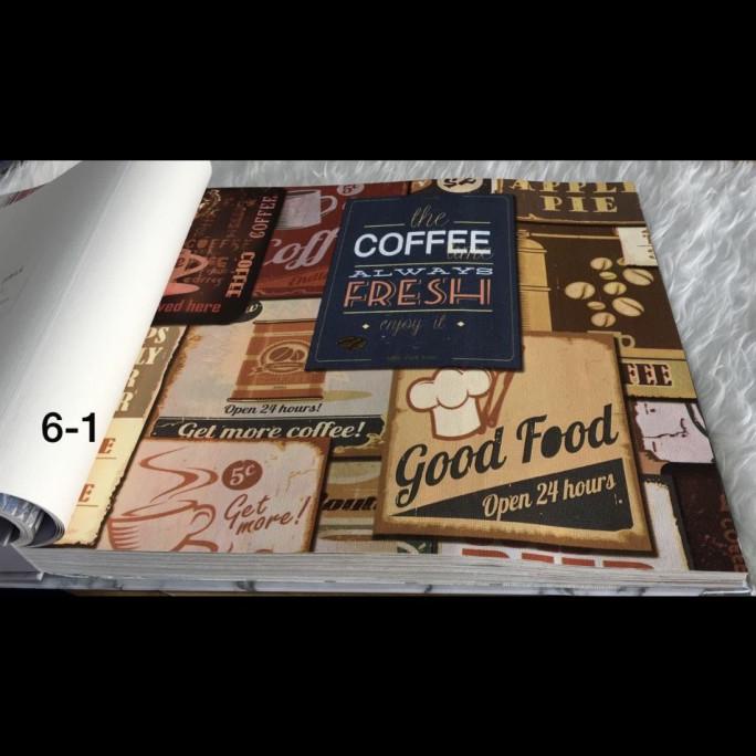 Sale Wallpaper Dinding Cafe Resto Grafiti 3D Termurah