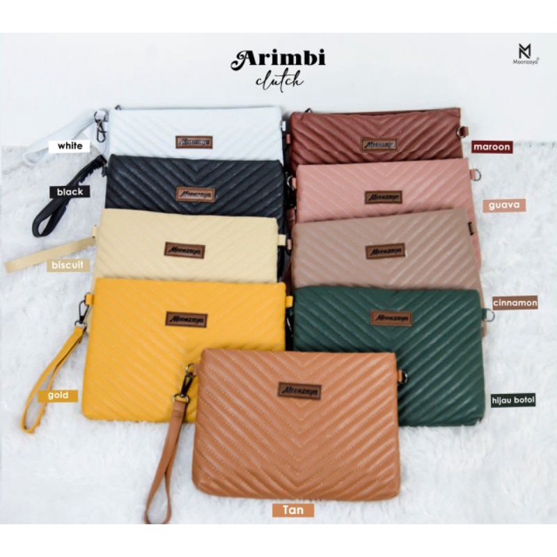 COD//TERMURAH//CLUTCH  ARIMBI ORI BY MOONZAYA //TAS  TANGAN SLEMPANG ARIMBI BY MOONZAYA // TAS TANGA