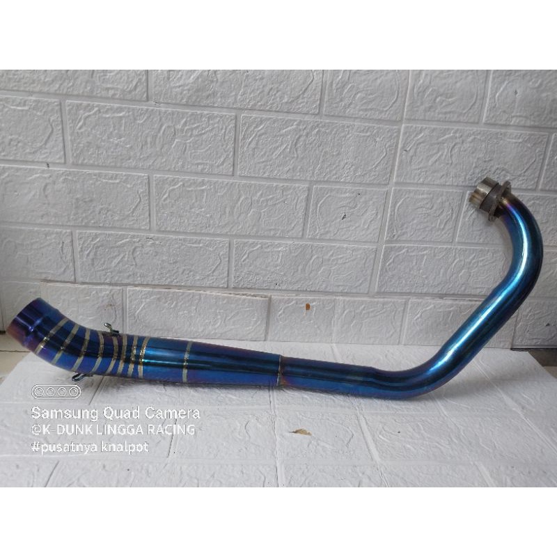 Leher Satria Fu Porting Blue moon Paten non Sambungan