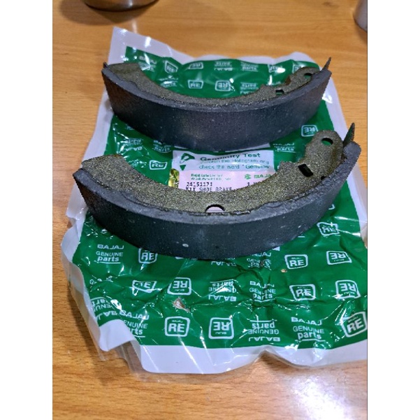kampas rem bajaj RE BUSI 1 & RE BUSI 2 FL BAJAJ RODA TIGA