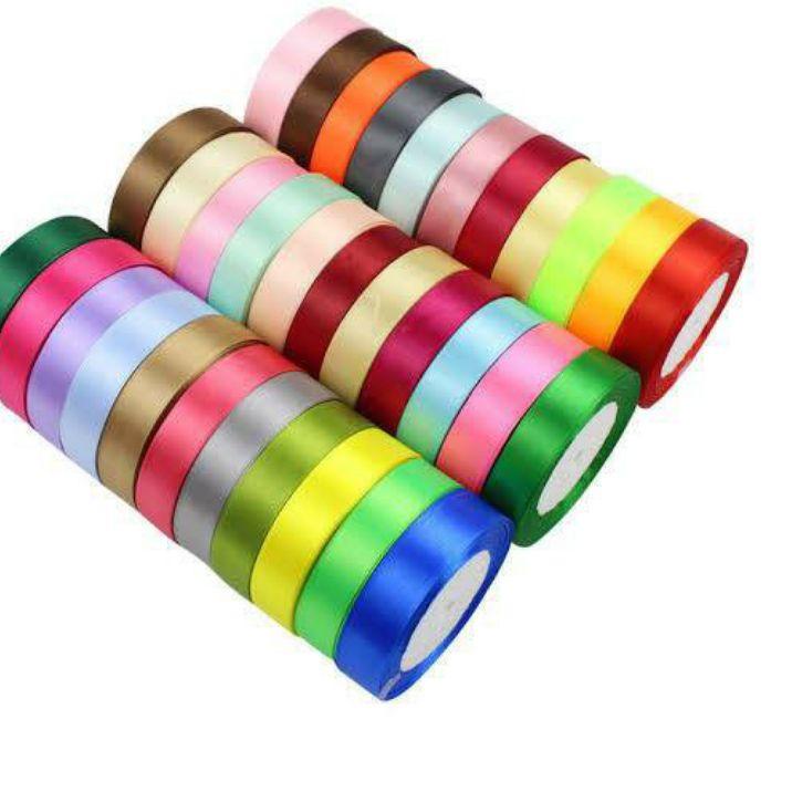

㊏ Pita satin 1 inchi/2,5 cm perroll ☼