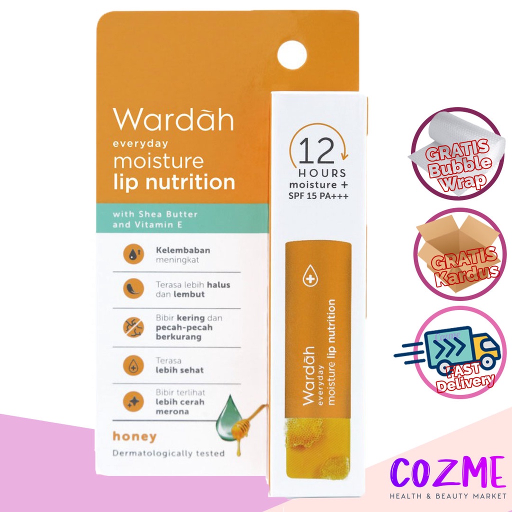 WARDAH Moisture Lip Nutrition Honey