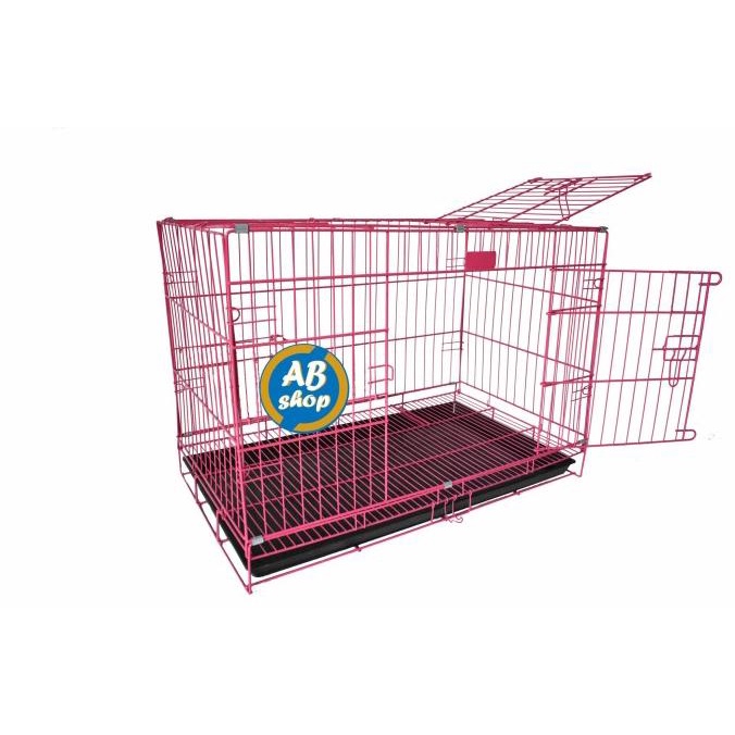 kandang kucing kelinci musang tanpa tingkat XL ukuran P 75