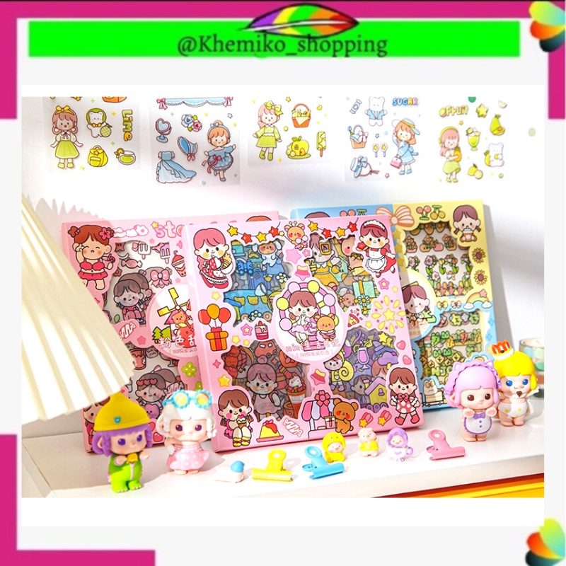 

Sticker Aesthetic Lucu Momo Stiker Anti Air Tumblr DIY Hp Stiker Motif Kartun Lucu ala Korea Dekorasi Buku Diary Memo Journal Catatan Harian Anak Sekolah Alat Tulis Bahan Stiker Transparant Bisa Untuk Kado Ulang Tahun KMK