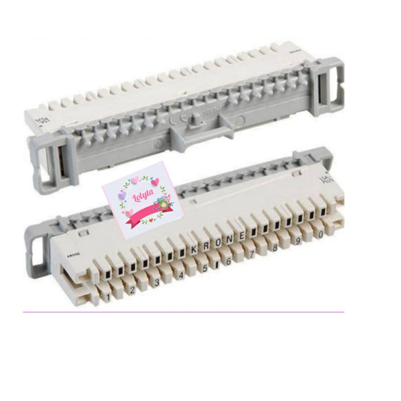 LSA Krone untuk Rumah kabel Telepon modul 10pair