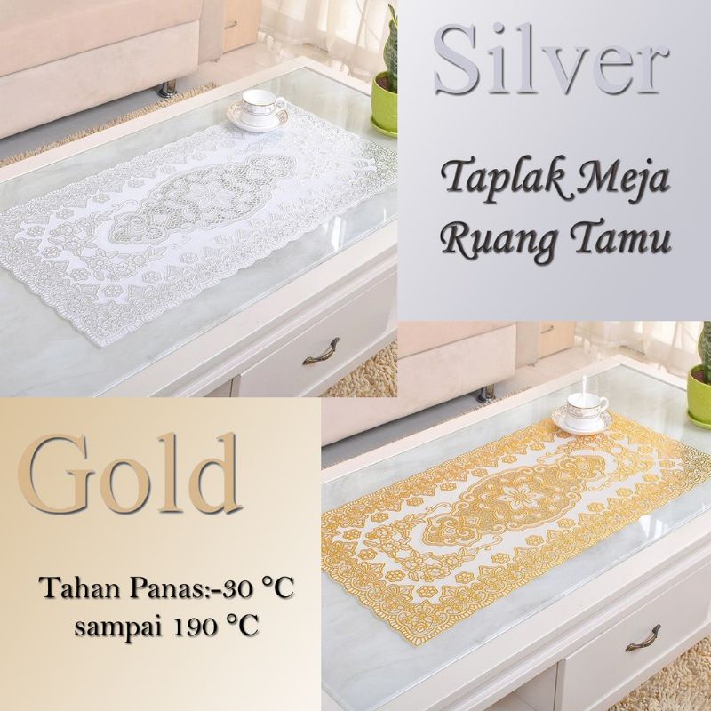 02 Alas Meja Ruang Tamu Taplak Meja Mewah
