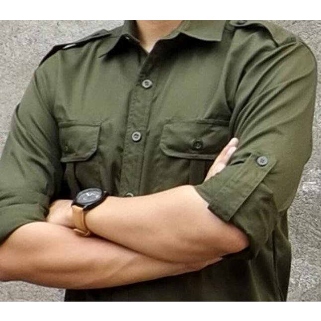 Baju lapangan(PDL) - Hitam