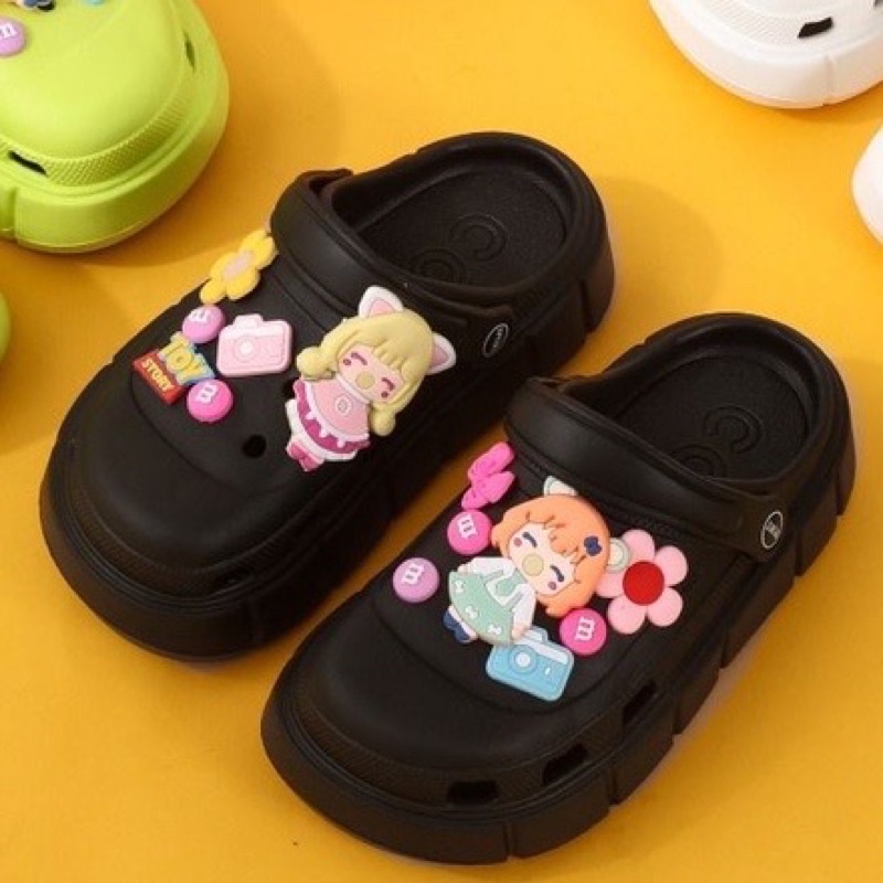 Sandal anak baim jibbitz Toy Story