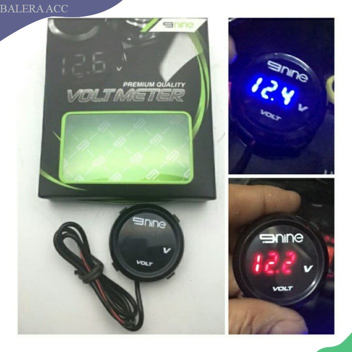 voltmeter alat pengukur aki motor VARIO BEAT NMAX XMAX AEROX NINJA