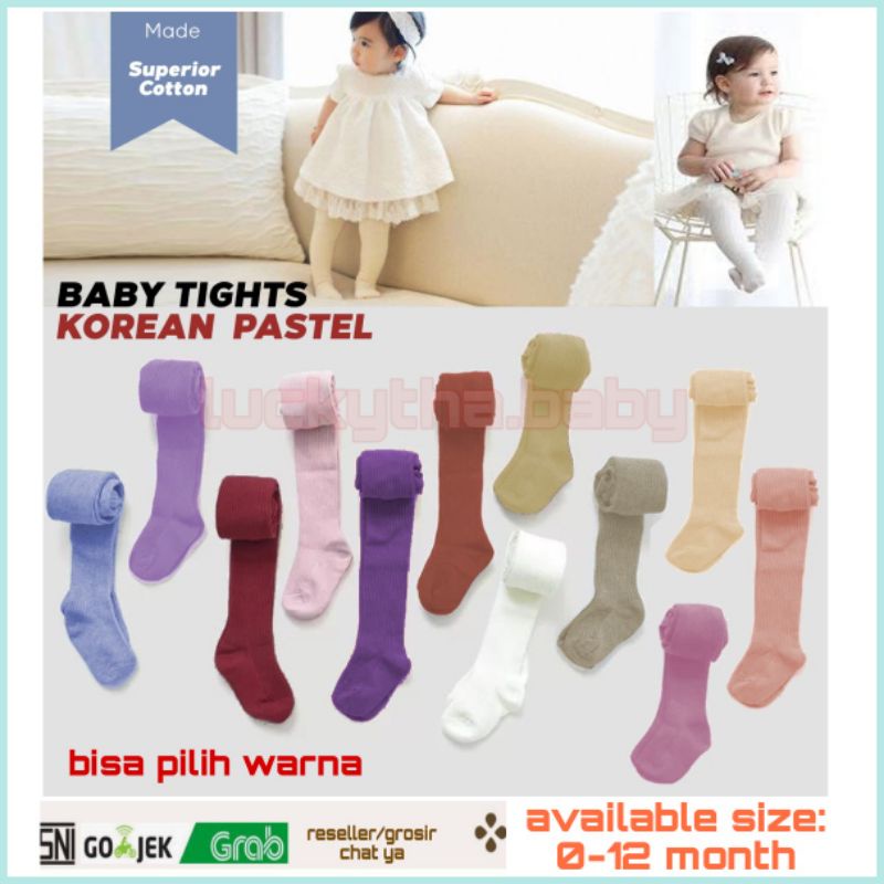 legging bayi anti selip- baby cotton tights Carter love/ leging anak perempuan dan laki-laki polos anti selip