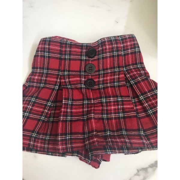 ziel kids rok tartan preloved size 3-4 y