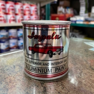 Impala Brom Silver 0,375 L kaleng jelek Cat Alumunium Chrome 375ml