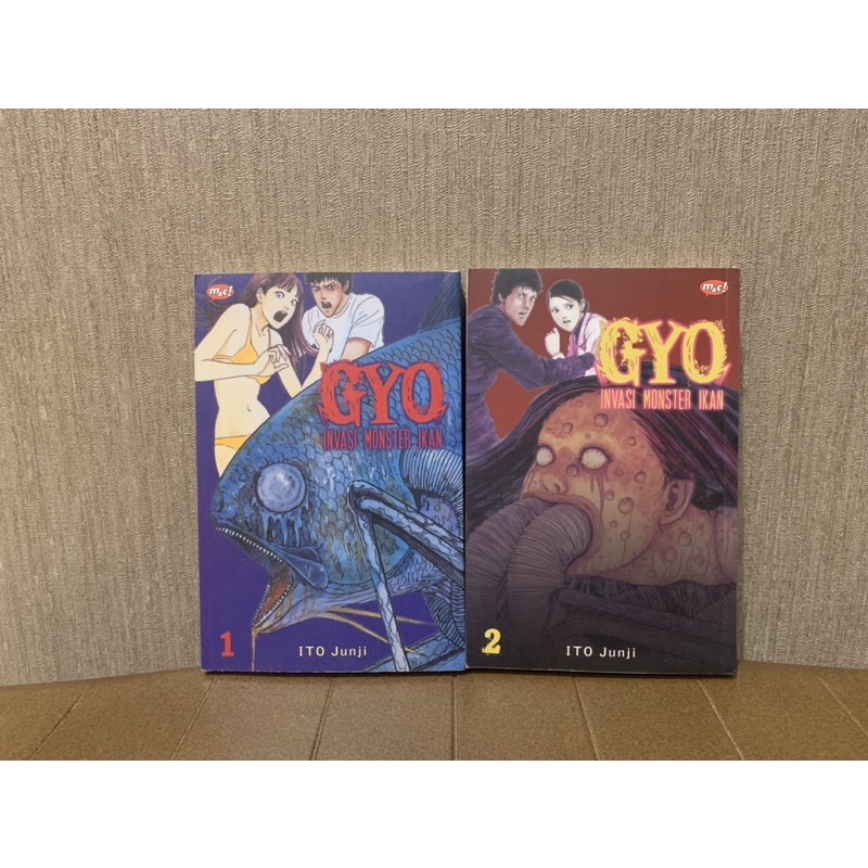 Komik Manga Gyo 1-2 Invasi Monster Ikan Set ke 2 by Junji Ito