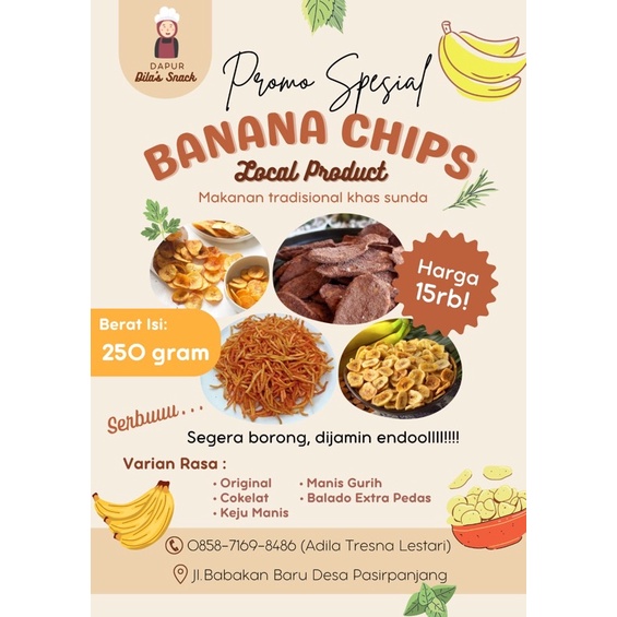 

BANANA CHIPS “Sunda Snack”