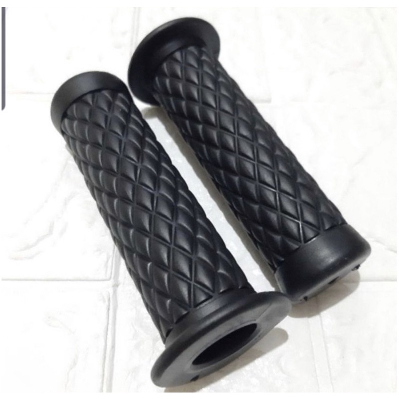 Handgrip Handfat Model Domino Octagon Karet Premium black Kotak Universal Motor(F589)