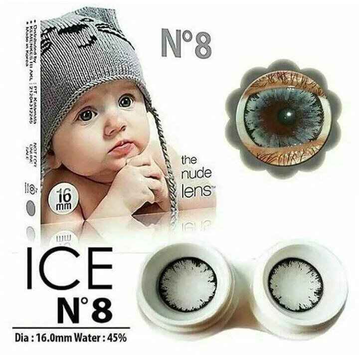 ICE N8 NUDE GREY (-0.25 S/D -6.00)