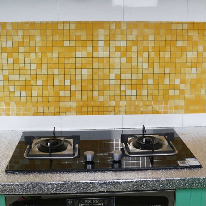 PT115 Sticker Wallpaper Dapur Waterproof 45cm x 5m