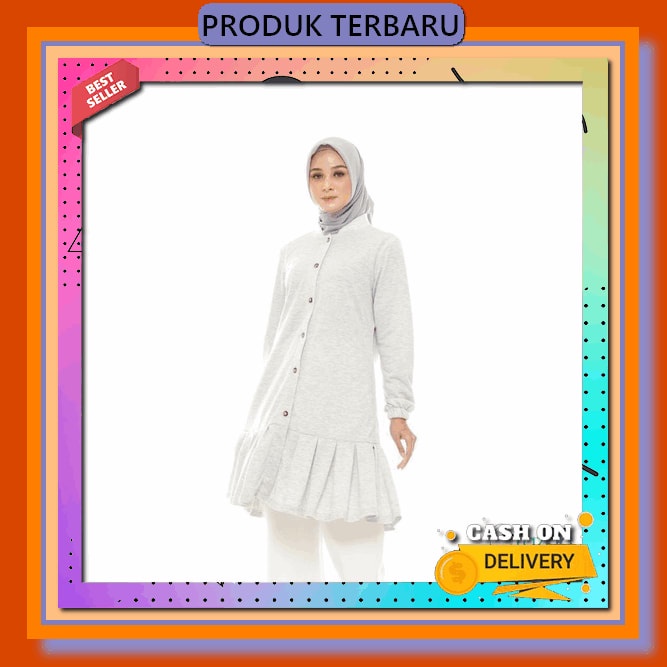 Baju Kemeja Hem Pakaian Busana Blouse Atasan Flanel Flannel Wanita Cewek Perempuan Remaja Gadis Cewe