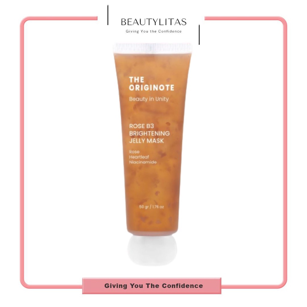 THE ORIGINOTE Rose B3 Brightening Jelly Mask 50gr